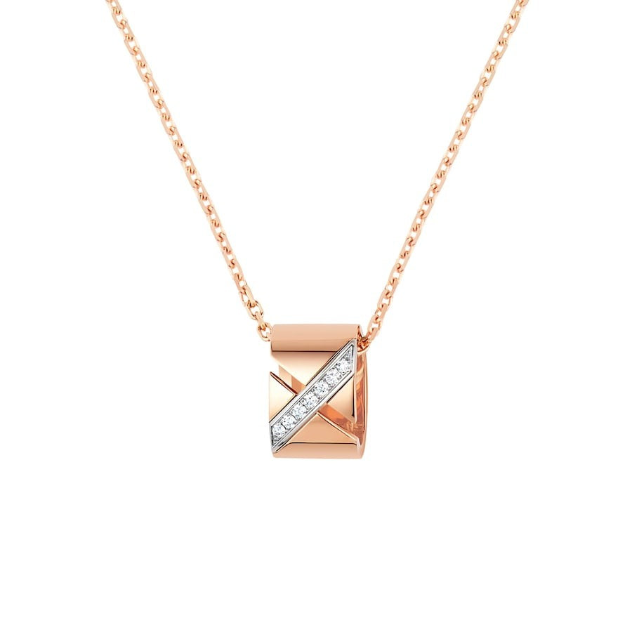 [Cyra]  LIENS EVIDENCE DIAMOND NECKLACE
