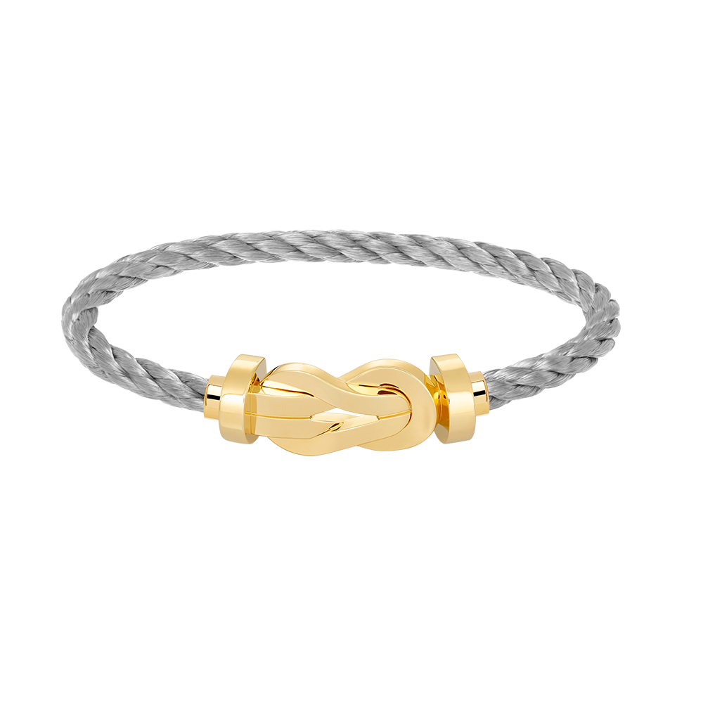 [Cyra]  CHANCE LARGE 8 FIGURE BUCKLE NO DIAMOND BRACELET GOLD