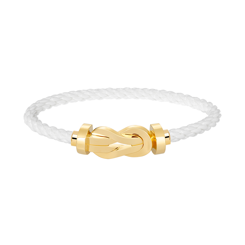 [Cyra]  CHANCE LARGE 8 FIGURE BUCKLE NO DIAMOND BRACELET GOLD
