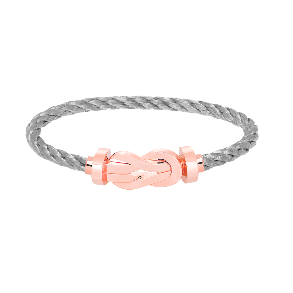 [Cyra]  CHANCE LARGE 8 FIGURE BUCKLE NO DIAMOND BRACELET ROSE GOLD