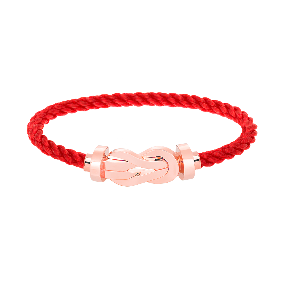 [Cyra]  CHANCE LARGE 8 FIGURE BUCKLE NO DIAMOND BRACELET ROSE GOLD