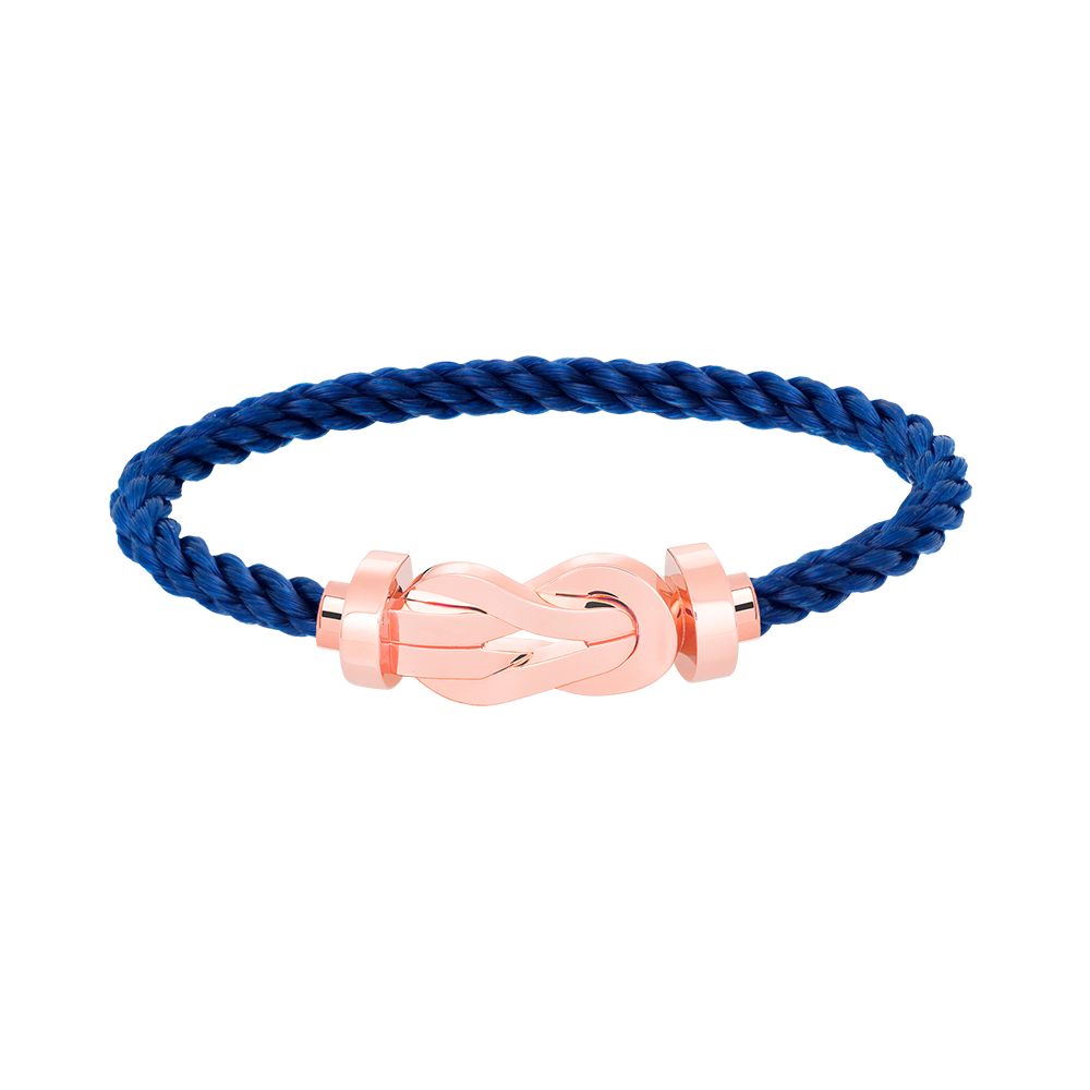 [Cyra]  CHANCE LARGE 8 FIGURE BUCKLE NO DIAMOND BRACELET ROSE GOLD
