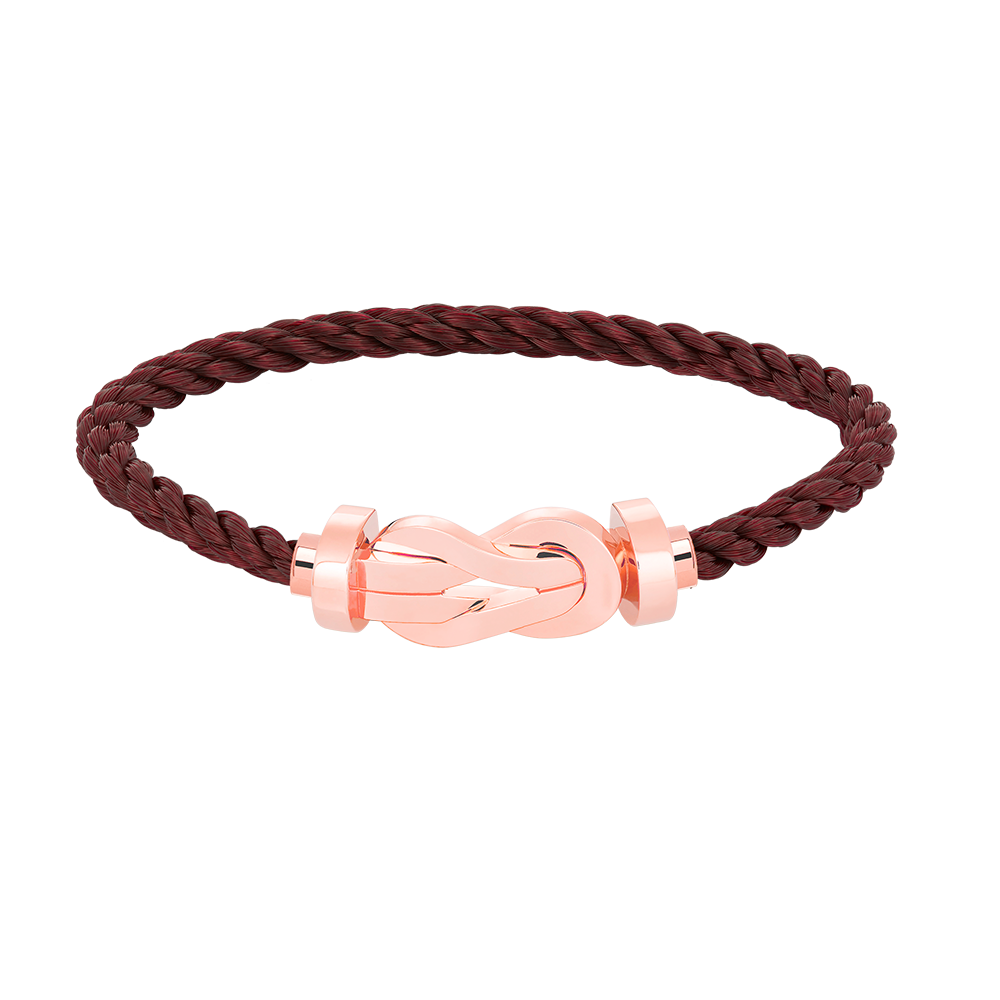 [Cyra]  CHANCE LARGE 8 FIGURE BUCKLE NO DIAMOND BRACELET ROSE GOLD