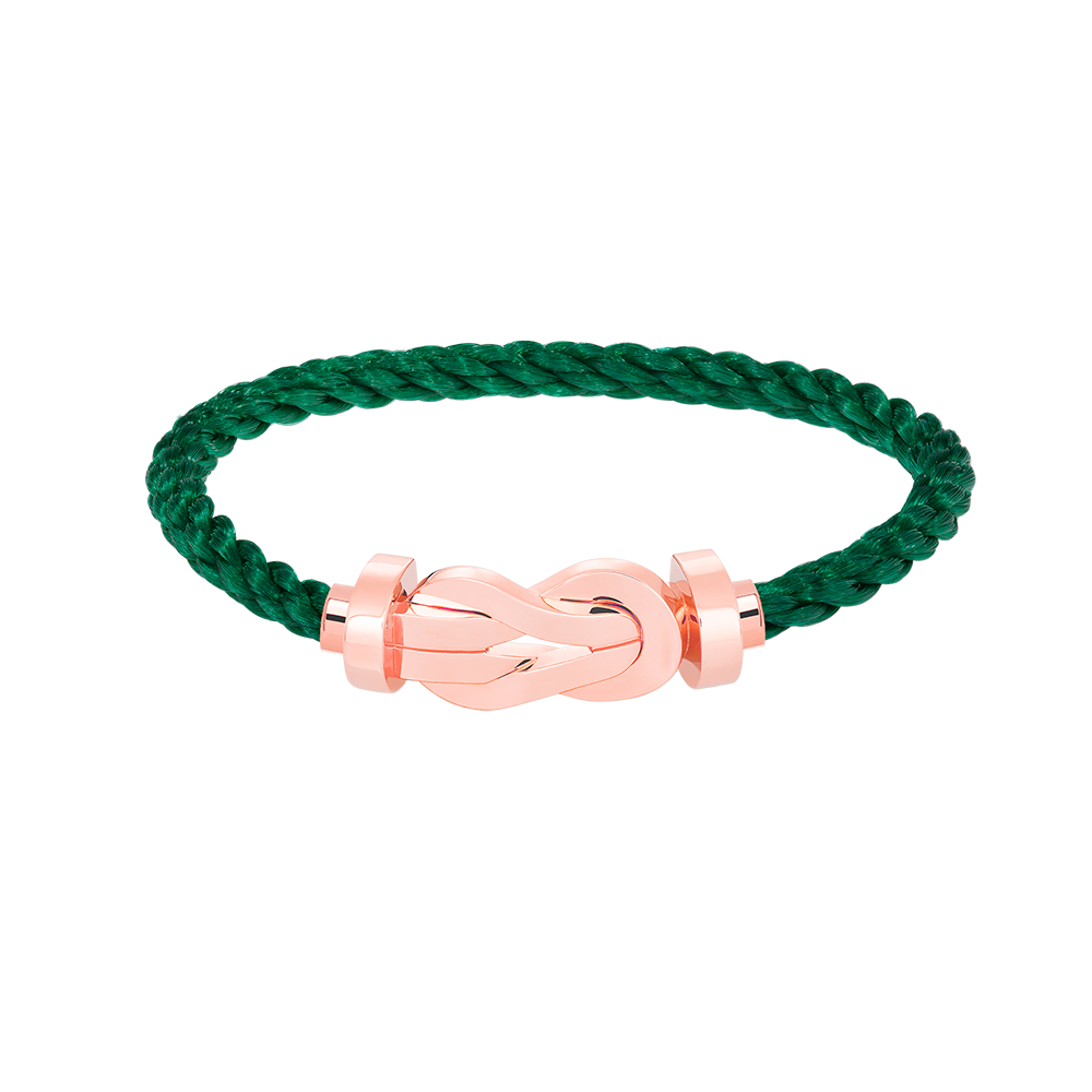 [Cyra]  CHANCE LARGE 8 FIGURE BUCKLE NO DIAMOND BRACELET ROSE GOLD