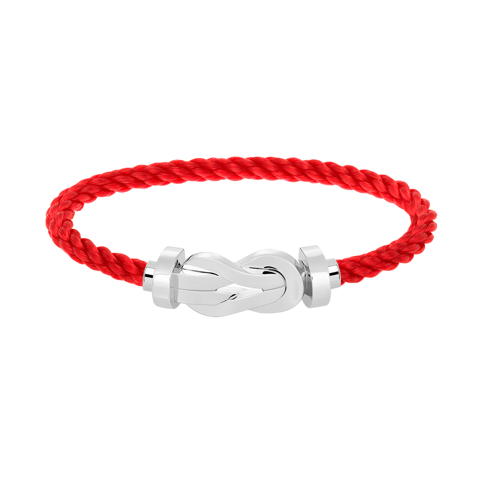 [Cyra]  CHANCE LARGE 8 FIGURE BUCKLE NO DIAMOND BRACELET SILVER