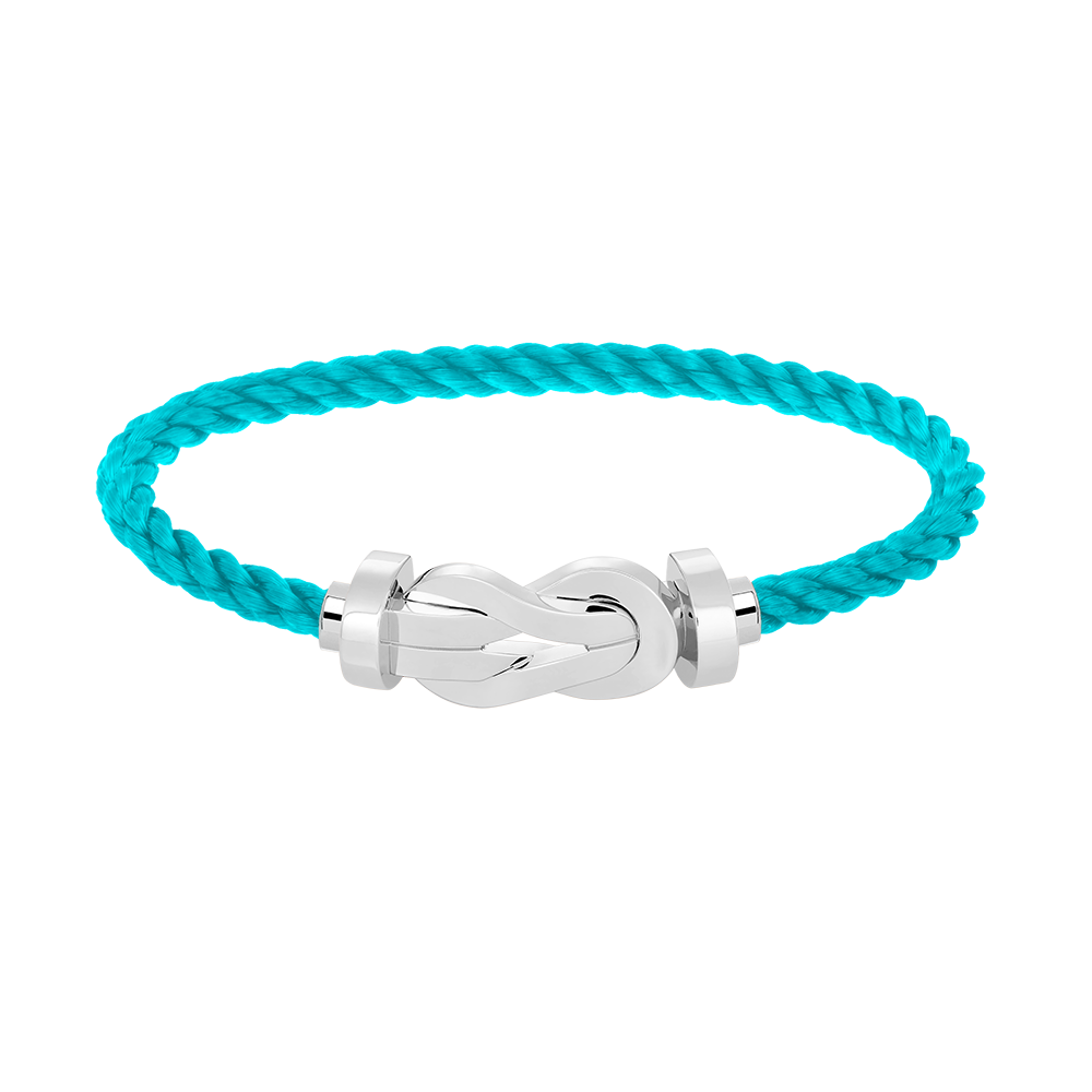 [Cyra]  CHANCE LARGE 8 FIGURE BUCKLE NO DIAMOND BRACELET SILVER