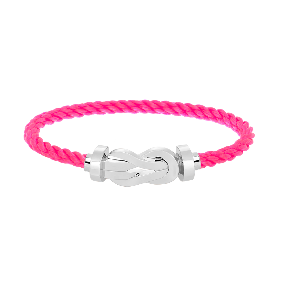 [Cyra]  CHANCE LARGE 8 FIGURE BUCKLE NO DIAMOND BRACELET SILVER
