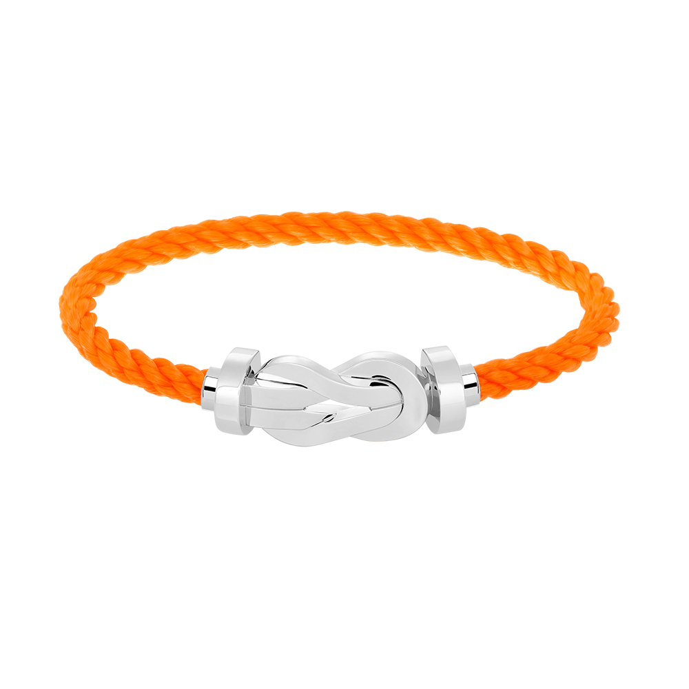 [Cyra]  CHANCE LARGE 8 FIGURE BUCKLE NO DIAMOND BRACELET SILVER
