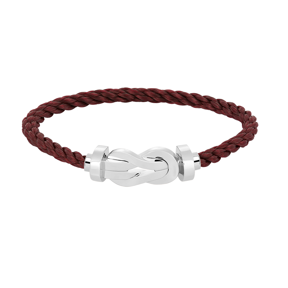 [Cyra]  CHANCE LARGE 8 FIGURE BUCKLE NO DIAMOND BRACELET SILVER