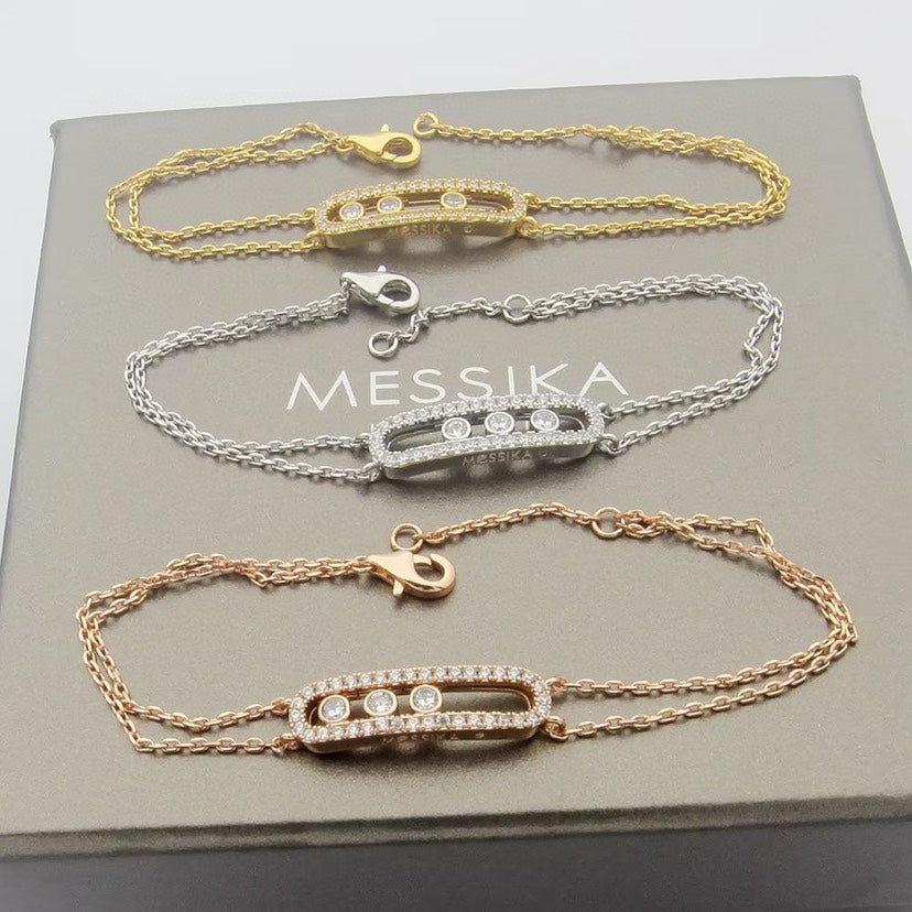 [Cyra]  Move Classique pavé bracelet