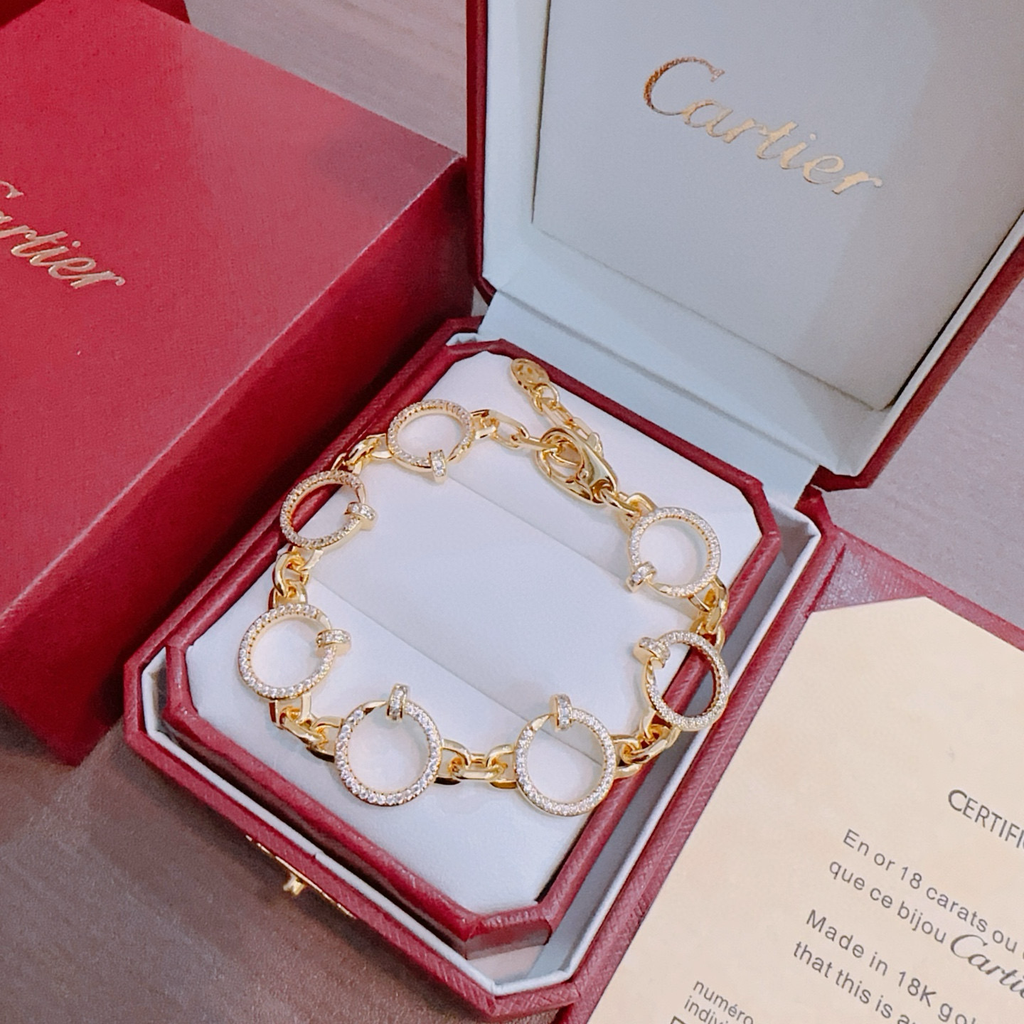 [Cyra]  LOVE&JUSTE BRACELET DIAMONDS