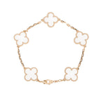 [Cyra] Neues CLOVER 5 MOTIV BERGKRISTALL-ARMBAND