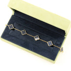 [Cyra] NEUE CLOVER 5 MOTIV ONYX ARMBAND KOLLEKTION