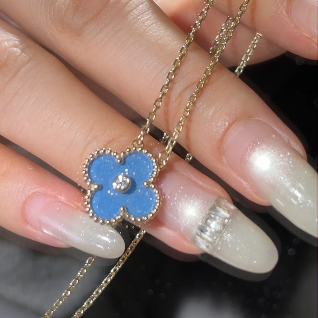 [Cyra] 26 NEUES ROSA EMAILLE-SET MIT BLASEN Gold