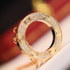 [Cyra]  LOVE NECKLACE ADJUSTABLE ROSE GOLD