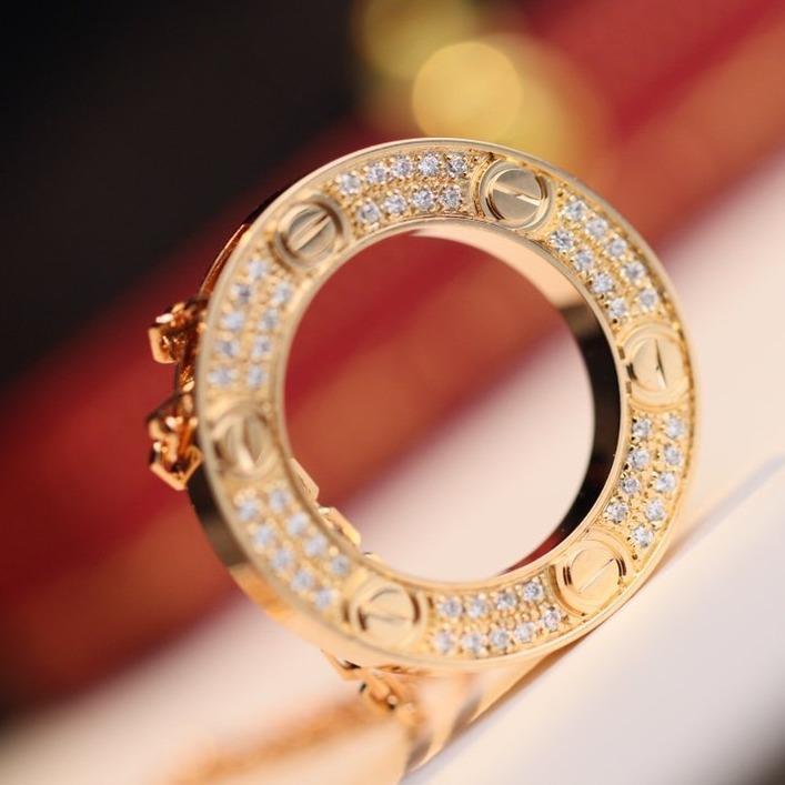 [Cyra]  LOVE NECKLACE ADJUSTABLE ROSE GOLD