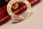 [Cyra]  LOVE NECKLACE ADJUSTABLE ROSE GOLD