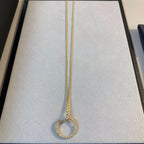[Cyra] JUSTE HALSKETTE GOLD DIAMANTEN