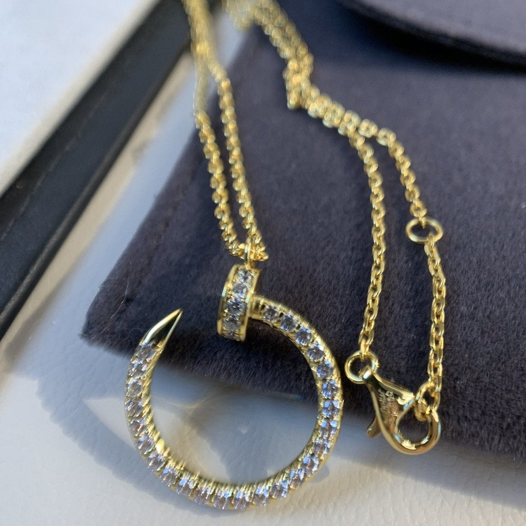 [Cyra] JUSTE HALSKETTE GOLD DIAMANTEN