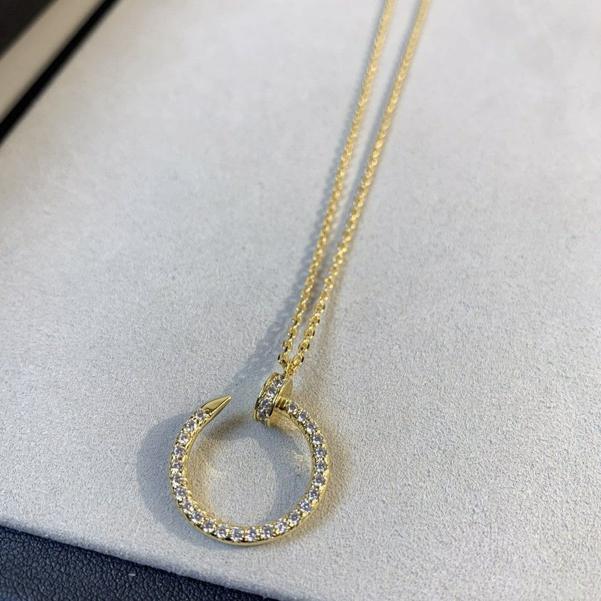 [Cyra] JUSTE HALSKETTE GOLD DIAMANTEN