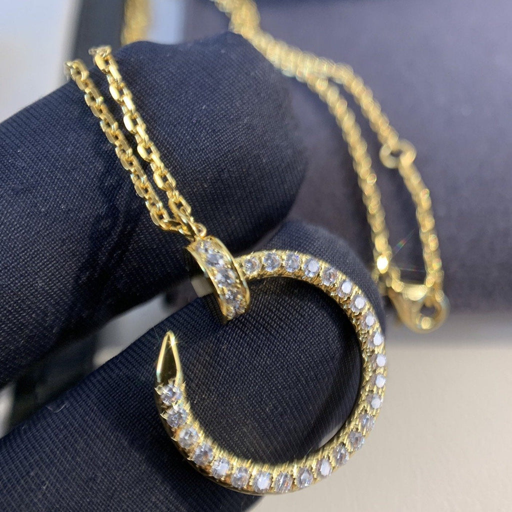 [Cyra] JUSTE HALSKETTE GOLD DIAMANTEN