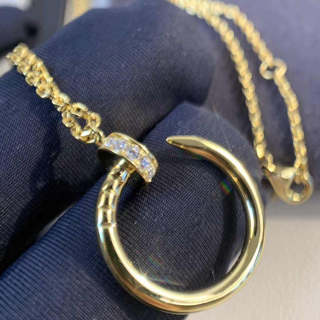 [Cyra] JUSTE HALSKETTE GOLD DIAMANTEN