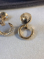 [Cyra] JUSTE OHRRINGE GOLD DIAMANTEN