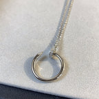 [Cyra] JUSTE HALSKETTE SILBER