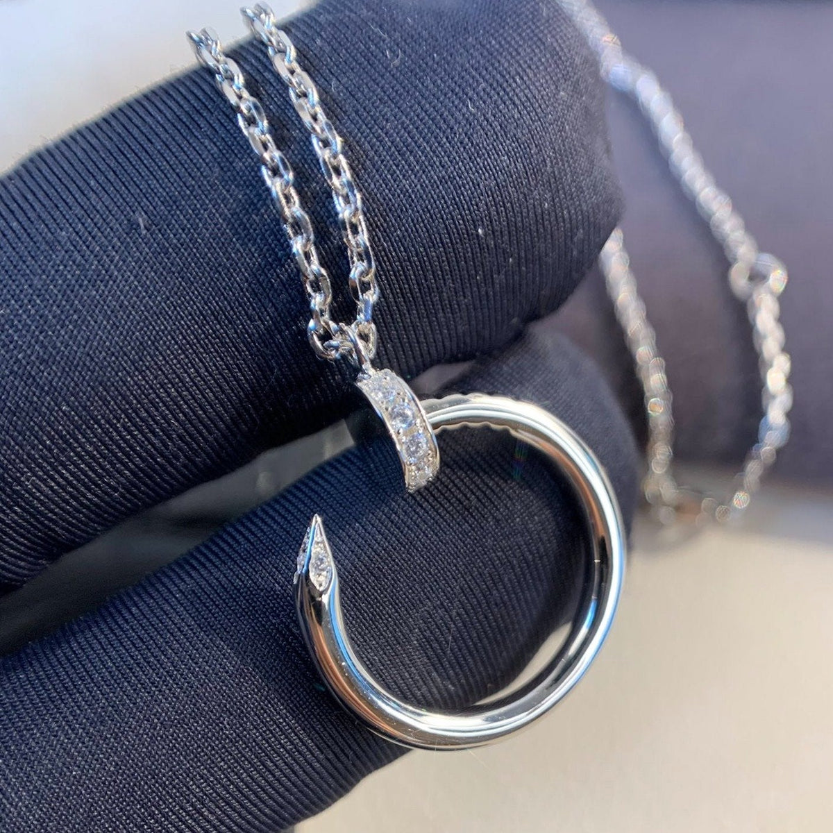 [Cyra] JUSTE HALSKETTE SILBER