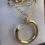 [Cyra]  JUSTE NECKLACE GOLD