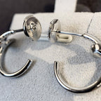[Cyra] JUSTE OHRRINGE SILBER