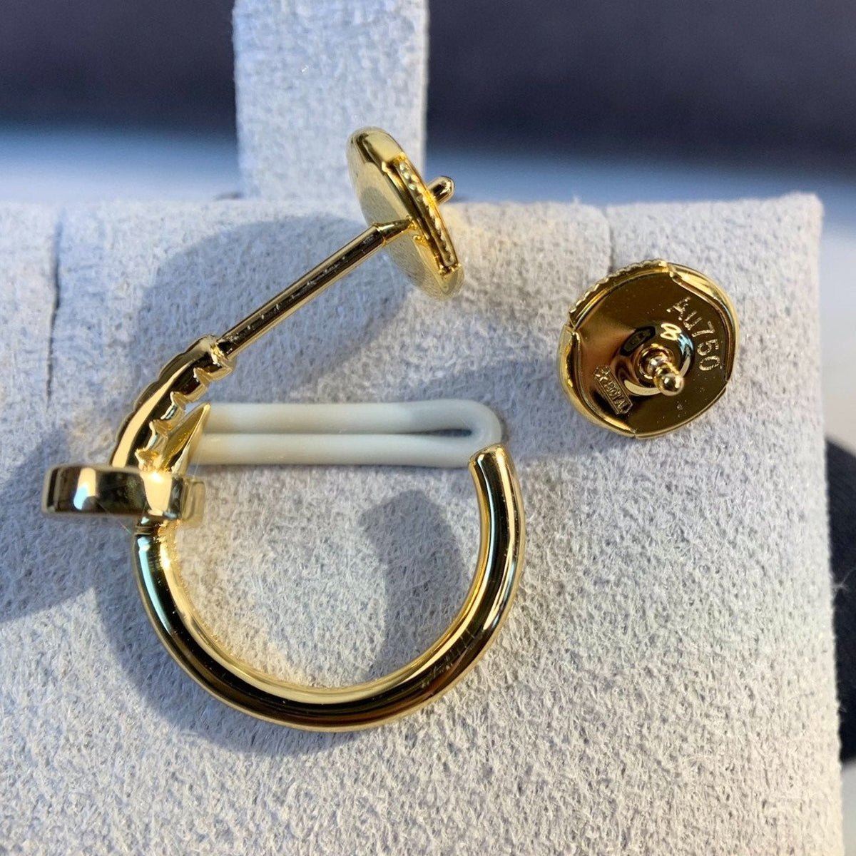 [Cyra]  JUSTE EARRINGS GOLD