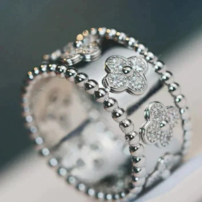 [Cyra] CLOVER KALEIDOSCOPE RING 10MM