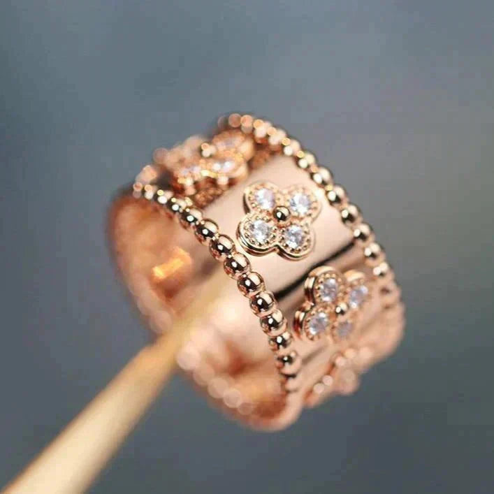 [Cyra] CLOVER KALEIDOSCOPE RING 10MM