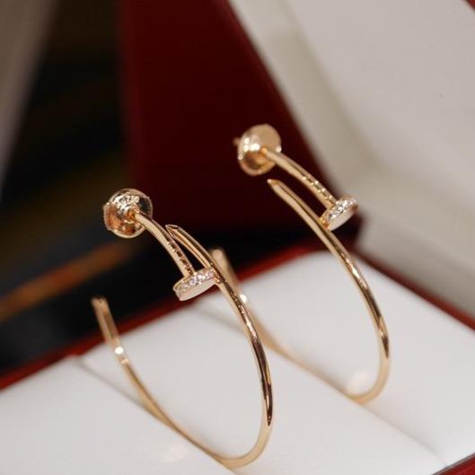 [Cyra] JUSTE OHRRINGE DIAMANTEN 1,8 MM