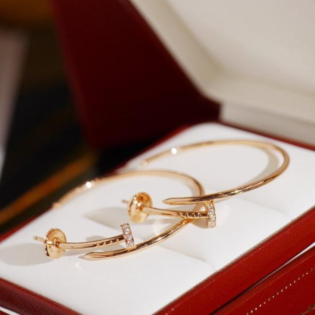 [Cyra]  JUSTE EARRINGS DIAMONDS 1.8MM