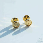 [Cyra]  LOVE EARRINGS GOLD 10MM
