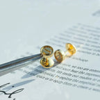 [Cyra]  LOVE EARRINGS GOLD 10MM