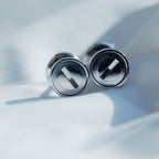 [Cyra]  LOVE EARRINGS SILVER 10MM