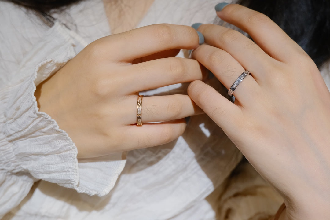[Cyra]  LOVE RING 2.65MM DIAMOND