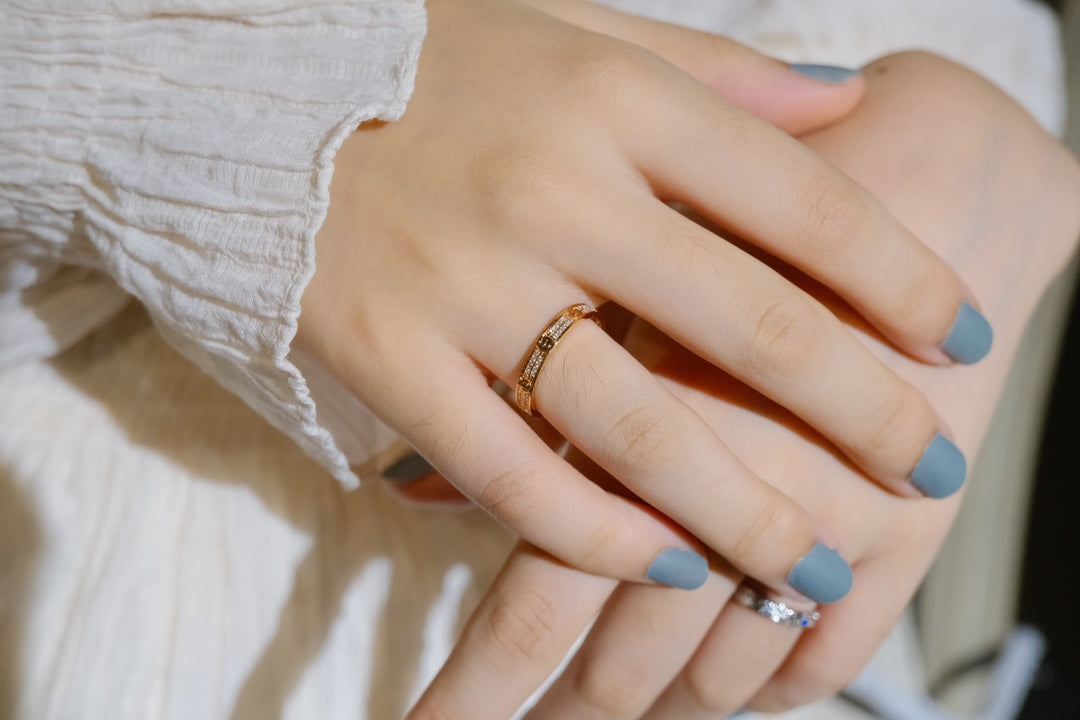 [Cyra] ラブリング 2.65MM ダイヤモンド