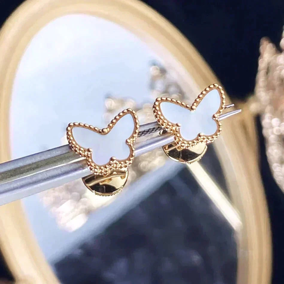 [Cyra]  SWEET BUTTERFLY MOP EARSTUDS
