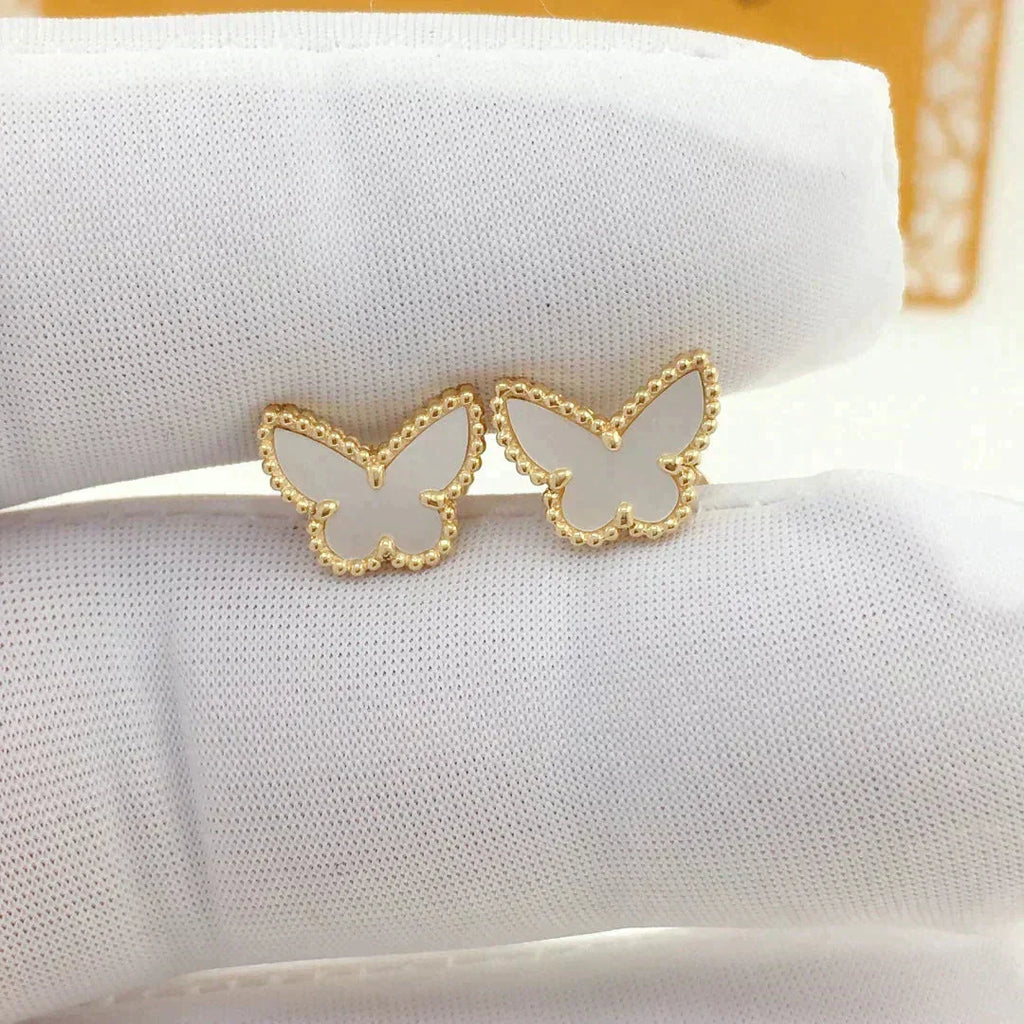 [Cyra]  SWEET BUTTERFLY MOP EARSTUDS