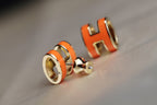 [Cyra]  MINI POP H OHRRINGE ORANGE