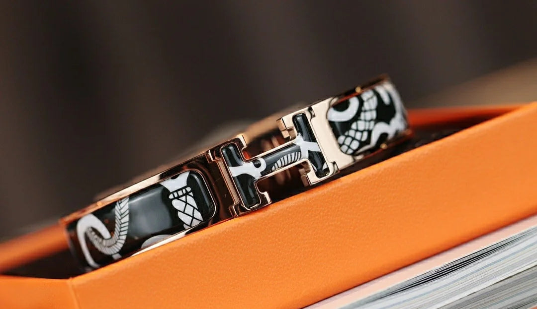 [Cyra]  H タータン ブレスレット 12MM