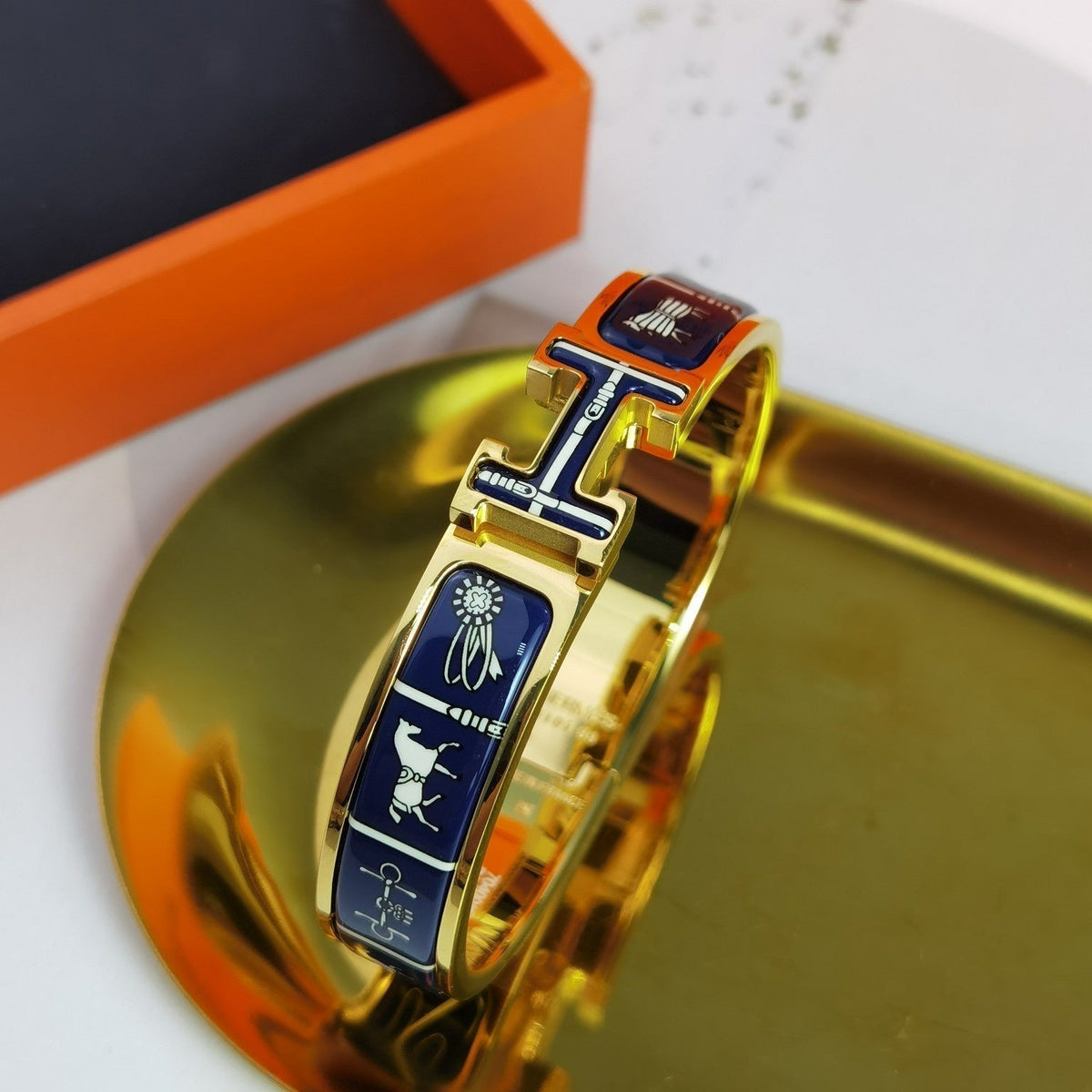 [Cyra]  H COUVERTURES DUNKELBLAUER ARMBAND