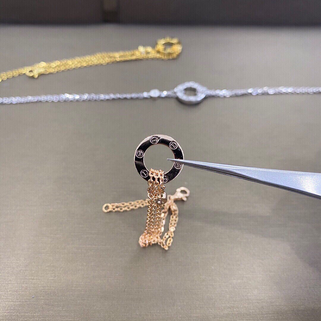[Cyra]  LOVE BRACELET 2 DIAMOND