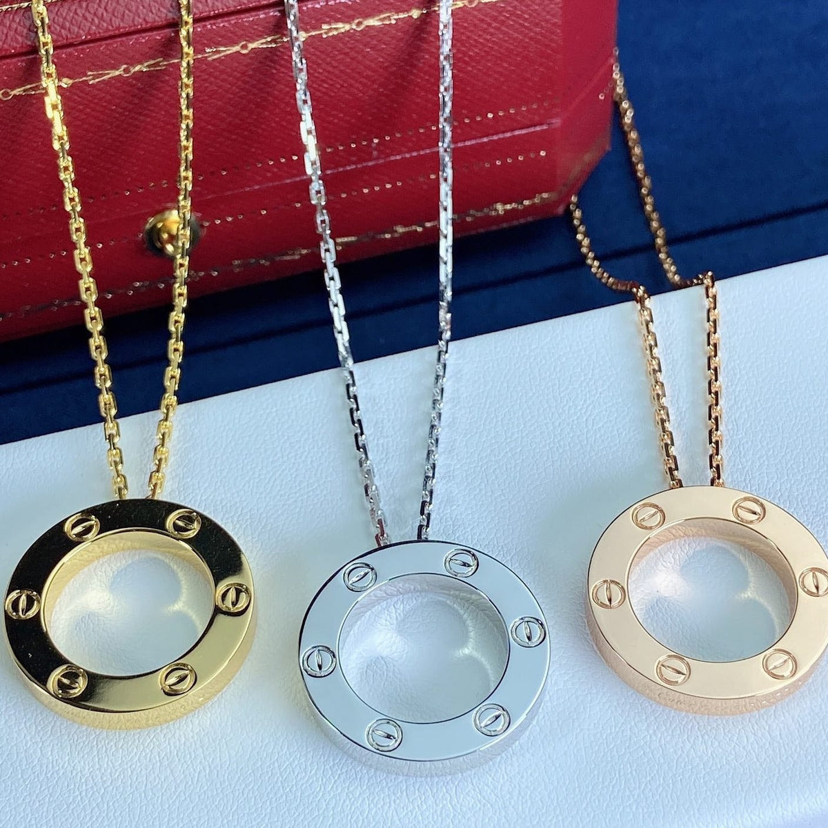 [Cyra]  LOVE NECKLACE 16MM