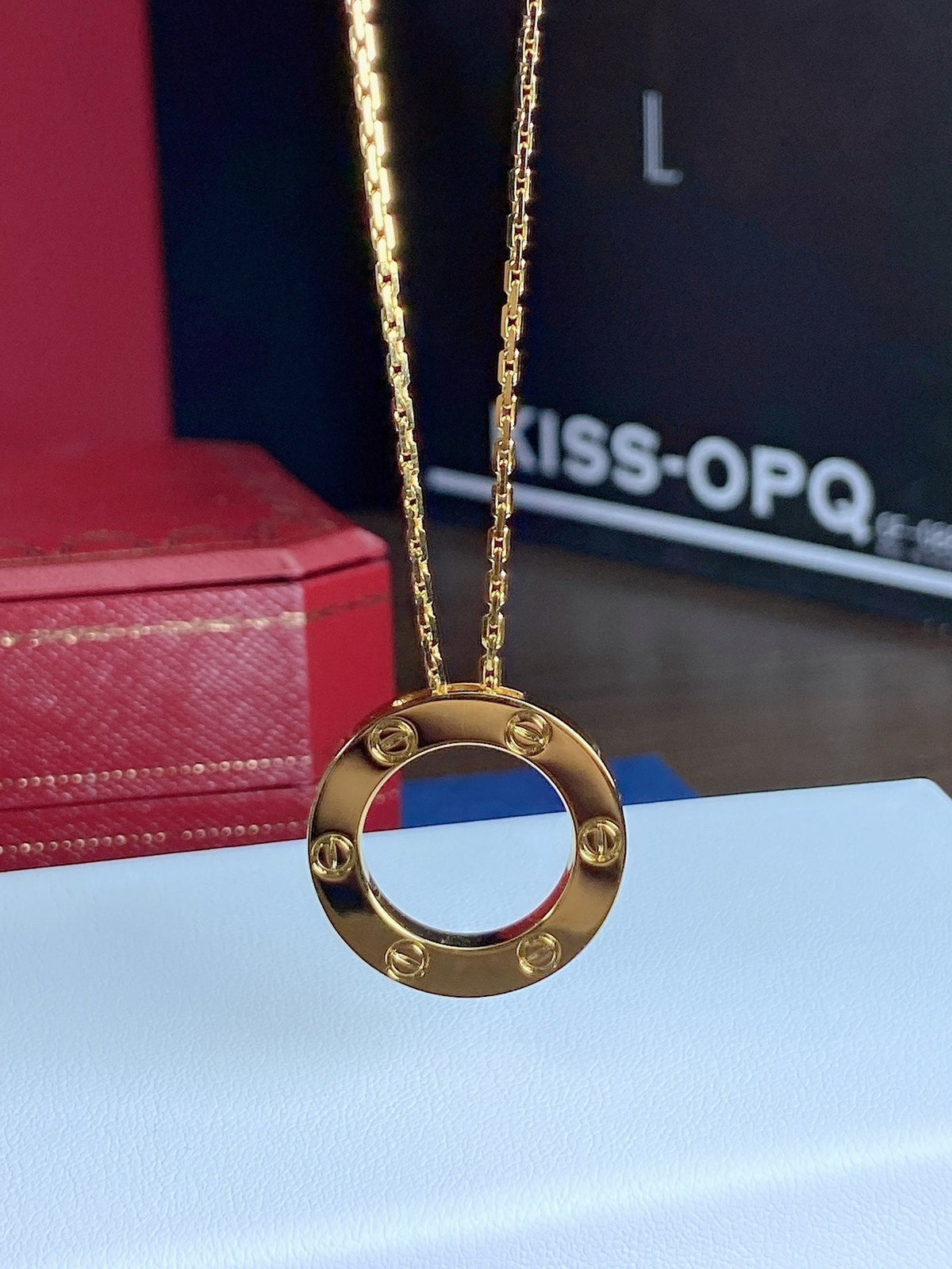 [Cyra]  LOVE NECKLACE 16MM