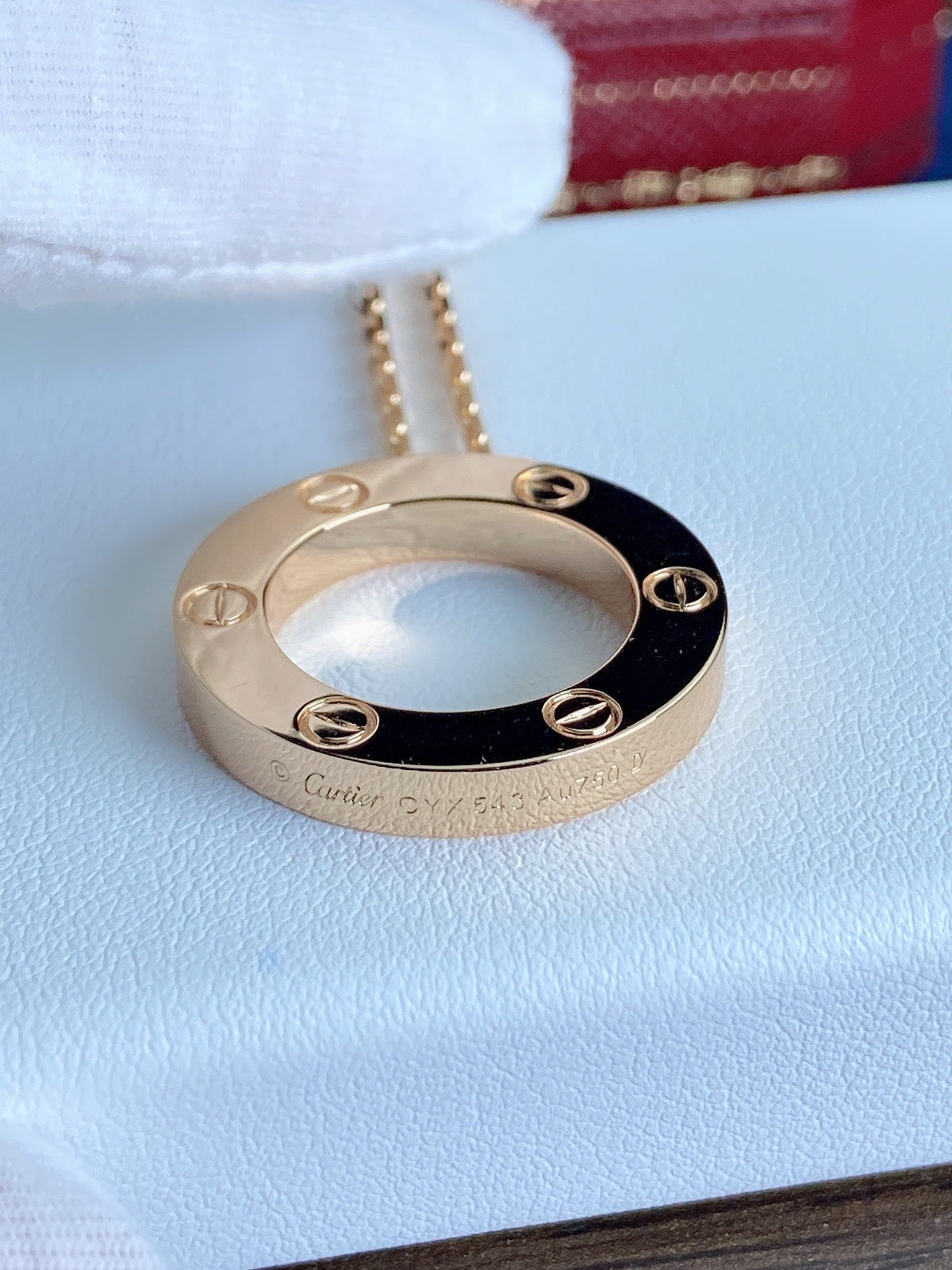 [Cyra]  LOVE NECKLACE 16MM